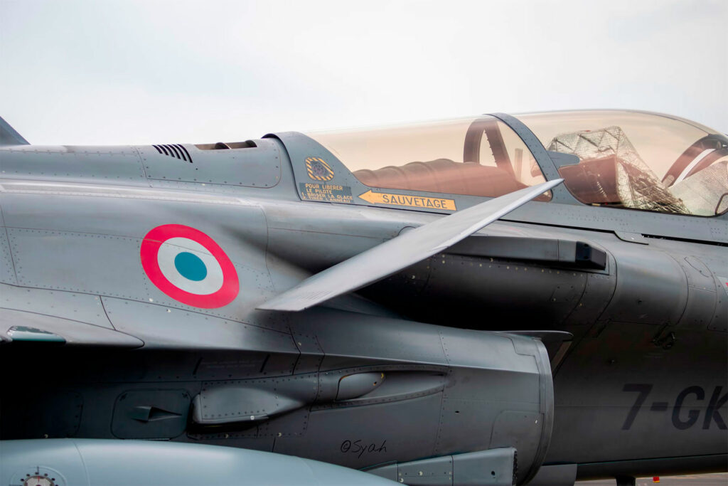 Les canards sur le Rafale