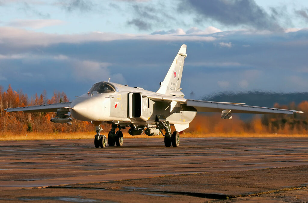 Le Sukhoi SU-24 Fencer au combat