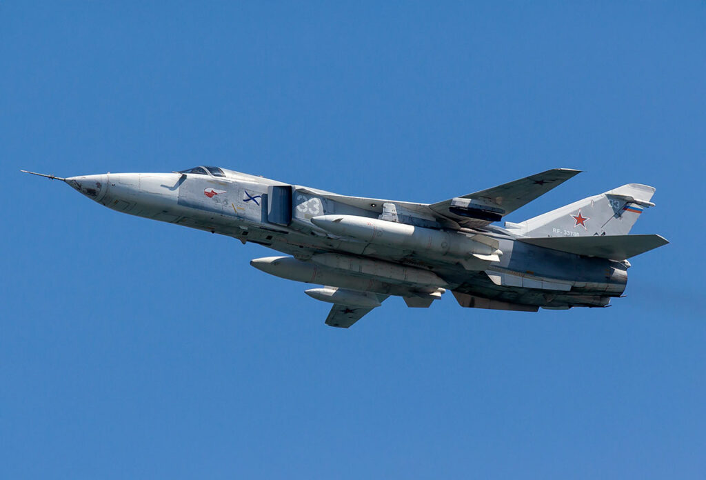 Le Sukhoi SU-24 Fencer au combat